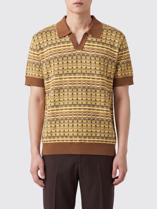 26SS 드롤드무슈 폴로 티셔츠 PO207CO209 Yellow