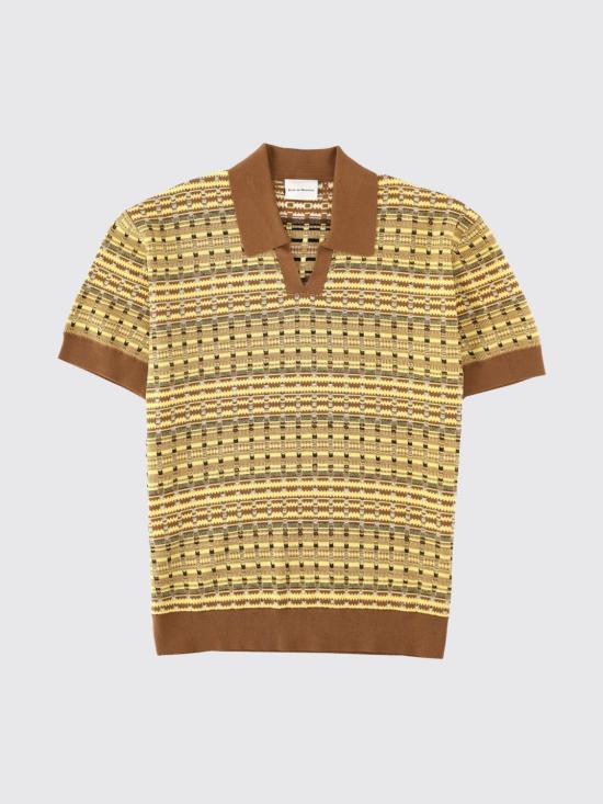26SS 드롤드무슈 폴로 티셔츠 PO207CO209 Yellow - DROLE DE MONSIEUR