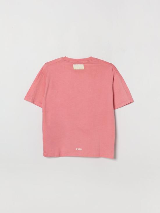 26SS [키즈] 엠에스지엠 티셔츠 S6MSJUTH151 MS070 Fuchsia - MSGM