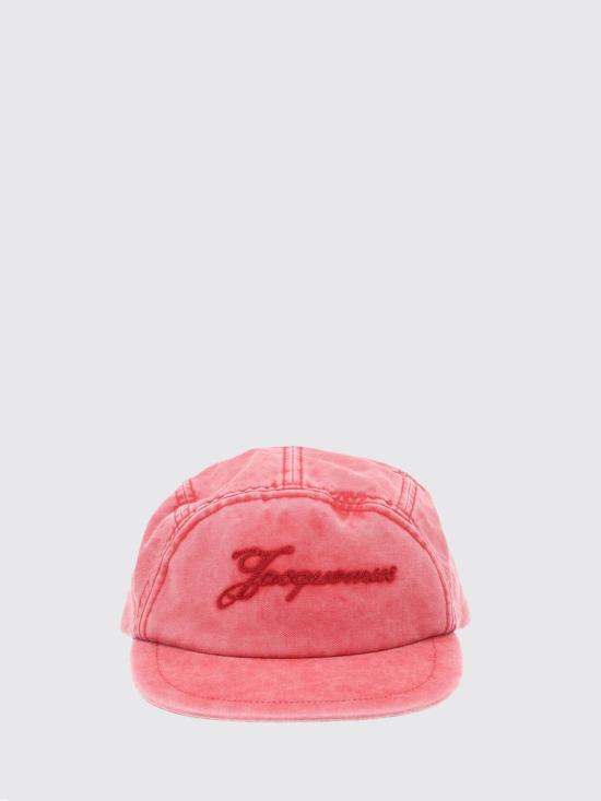 26SS 자크뮈스 가디언 캡 ACU00819AD00061 470 Red - JACQUEMUS
