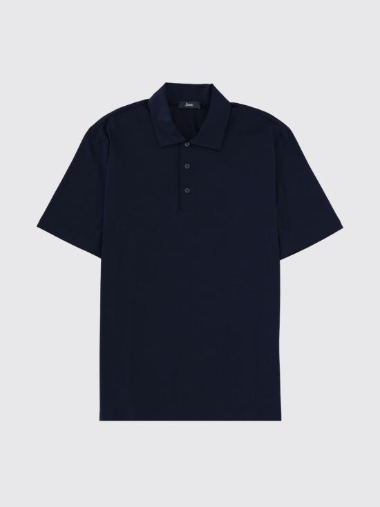 26SS 에르노 폴로 티셔츠 JPL00142U52003 9200 Blue - HERNO