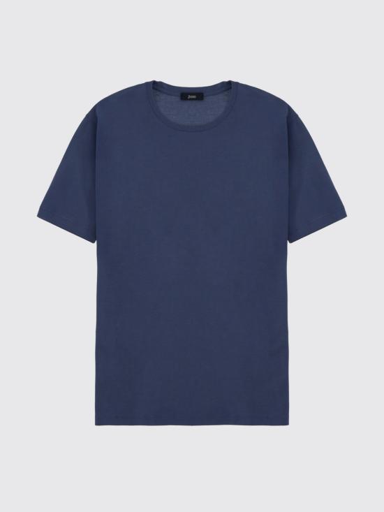 26SS 에르노 반팔 티셔츠 JG000166U52005 9127 Blue - HERNO
