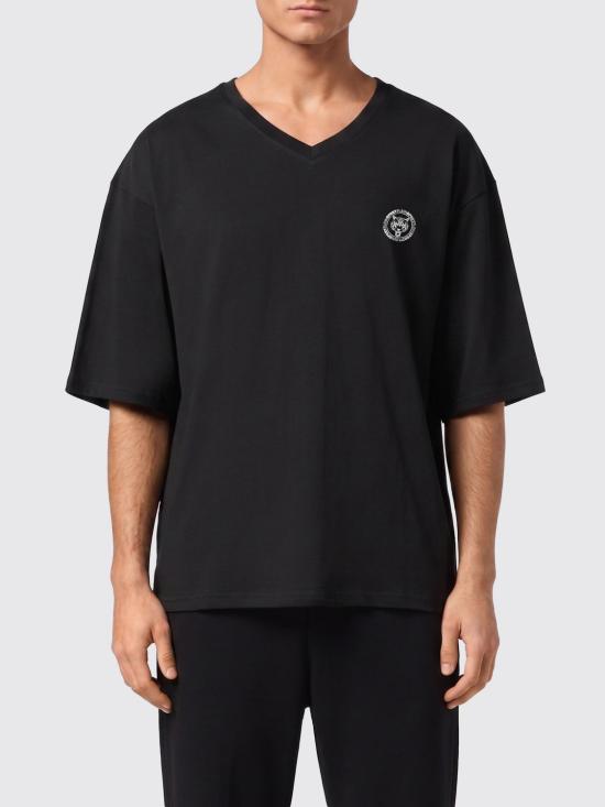 26SS 플레인스포츠 반팔 티셔츠 PAECMTK8325STE001N 02 Black