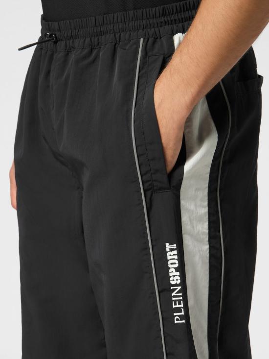 26SS 플레인스포츠 팬츠 SAECMJT2493STE003N 02 Black - PLEIN SPORT