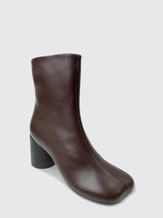 26SS MM6 메종마르지엘라 ANATOMIC 아나토믹 앵클 부츠 S59WU0235P3628 T2259 Brown - MM6 MAISON MARGIELA