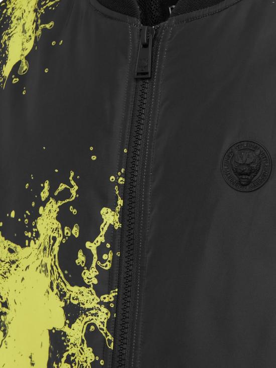 26SS 플레인스포츠 봄버 자켓 UAECMRB2924SXV005N 02 Black - PLEIN SPORT
