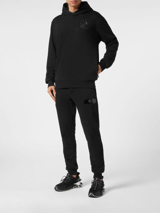 26SS 플레인스포츠 후드 티셔츠 PADCMJB3317SJO001N 0202 Black - PLEIN SPORT