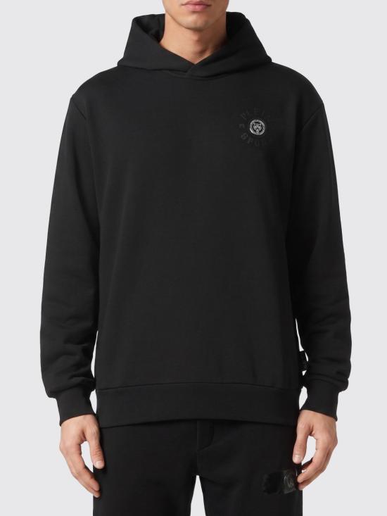 26SS 플레인스포츠 후드 티셔츠 PADCMJB3317SJO001N 0202 Black