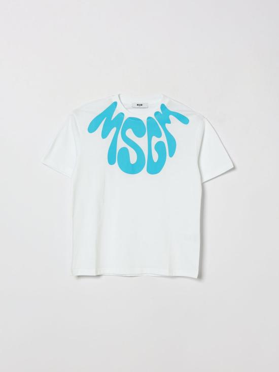 26SS [키즈] 엠에스지엠 티셔츠 S6MSJUTH222 001 15 White 1