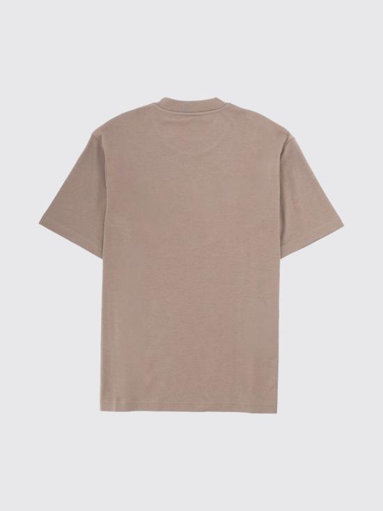 26SS 엠포리오 아르마니 반팔 티셔츠 EM005551AF25183 F6038 Brown - EMPORIO ARMANI