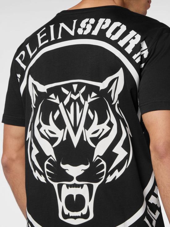 26SS 플레인스포츠 반팔 티셔츠 FADCMTK7592STE003N 02 Black - PLEIN SPORT