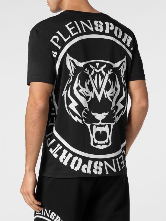 26SS 플레인스포츠 반팔 티셔츠 FADCMTK7592STE003N 02 Black - PLEIN SPORT