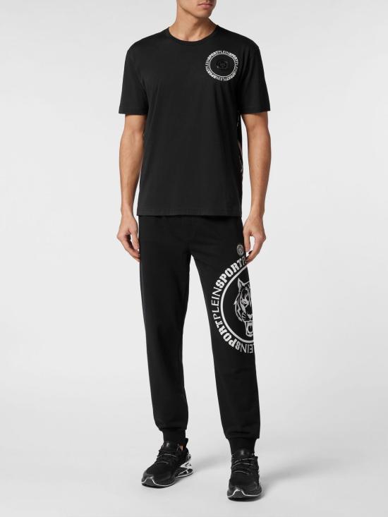 26SS 플레인스포츠 반팔 티셔츠 FADCMTK7592STE003N 02 Black - PLEIN SPORT