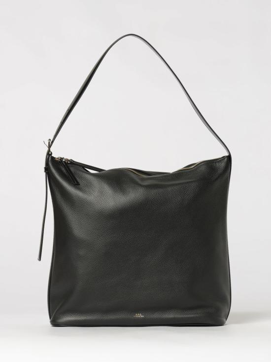26FW 아페쎄 베라 레더 토트 백 PXCBLF67029 LZZ Black