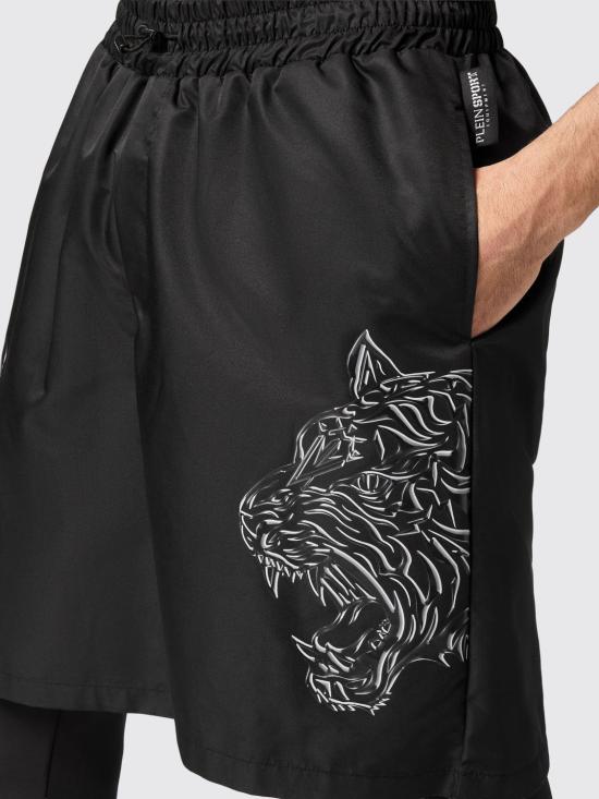 26SS 플레인스포츠 팬츠 PACCMJT2134SNY003N 02 Black - PLEIN SPORT