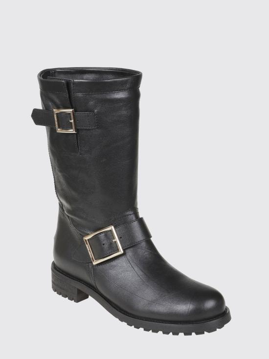 26FW 지미추 부츠 BIKERMIDBKL Black - JIMMY CHOO