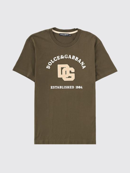 26SS 돌체앤가바나 반팔 티셔츠 G8RN8ZG7PPA N4816 Grey - DOLCE & GABBANA