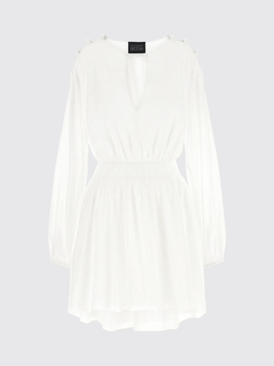 26SS 지오바니 베딘 롱 원피스 GBSS26507C BIANCO White - GIOVANNI BEDIN