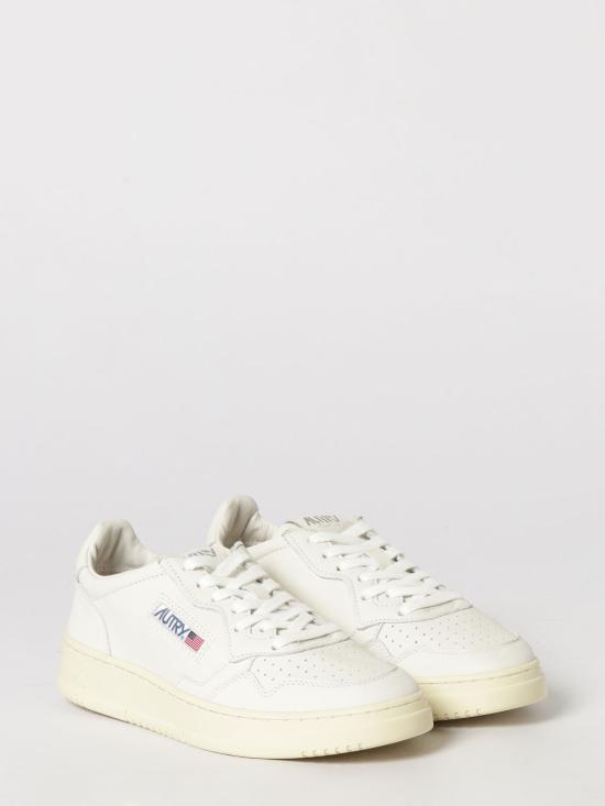 26FW 오트리 메달리스트 로우 스니커즈 AULM GG04 White - AUTRY