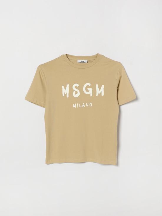 26SS [키즈] 엠에스지엠 티셔츠 S6MSJUTH001 092 Cream