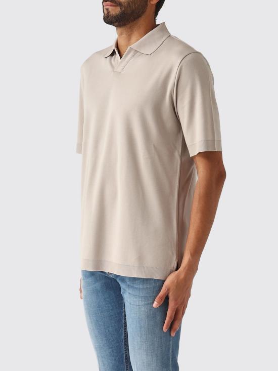 26SS 에르노 폴로 티셔츠 JV000004U52059 9403 Dove Grey - HERNO