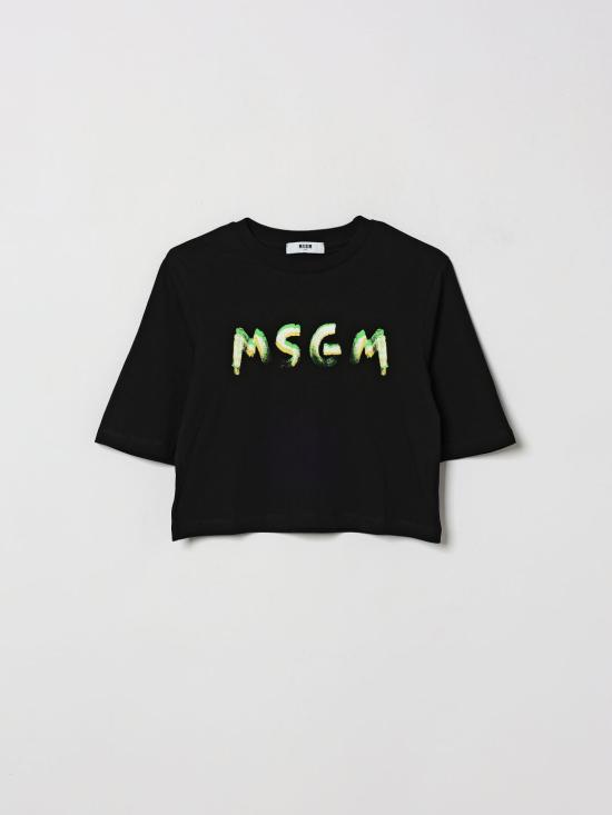 26SS [키즈] 엠에스지엠 티셔츠 S6MSJGTH002 110 Black