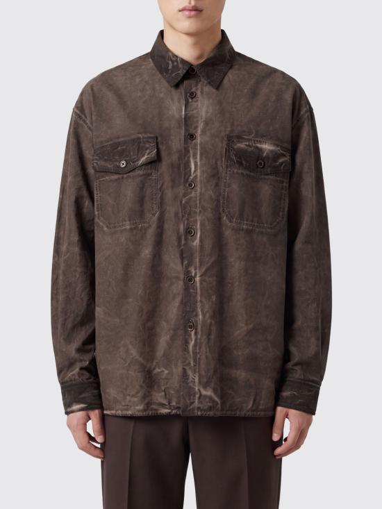 26SS 우마 왕 셔츠 UM1517 UW860 Brown