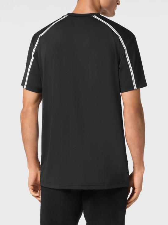 26SS 플레인스포츠 반팔 티셔츠 AADCMTK7954STE003N 02 Black - PLEIN SPORT