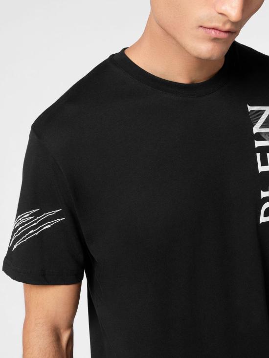 26SS 플레인스포츠 반팔 티셔츠 AADCMTK7950STE001N 02 Black - PLEIN SPORT
