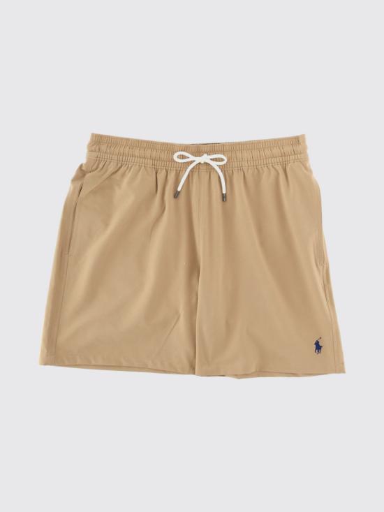 26SS 폴로 랄프로렌 포니 자수 스윔 쇼츠 710957782 502 Beige - POLO RALPH LAUREN