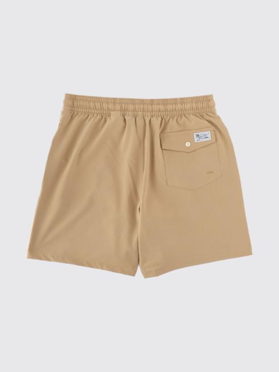 26SS 폴로 랄프로렌 포니 자수 스윔 쇼츠 710957782 502 Beige - POLO RALPH LAUREN