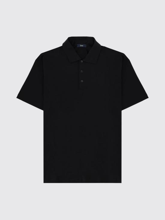 26SS 에르노 폴로 티셔츠 JPL00142U52003 9300 Black - HERNO