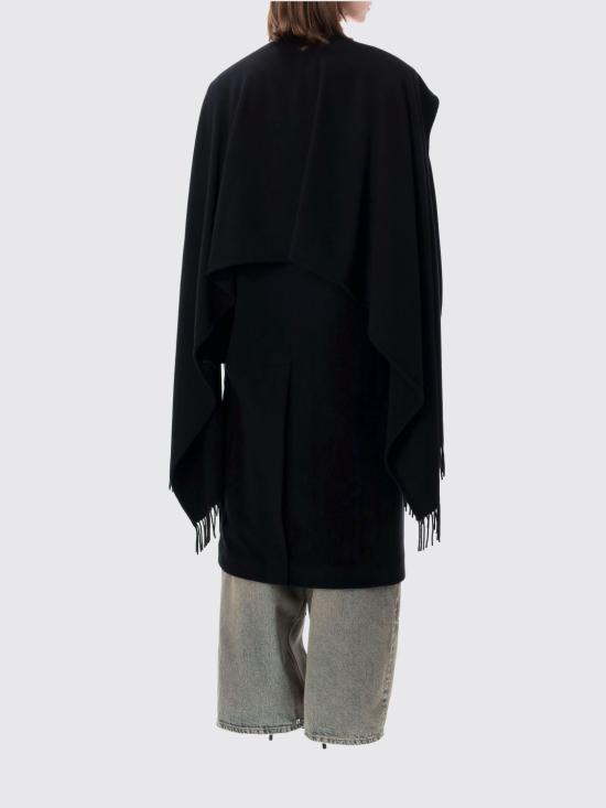 26FW 디 아티코 코트 WCC00097WWS001AA 100 Black - THE ATTICO