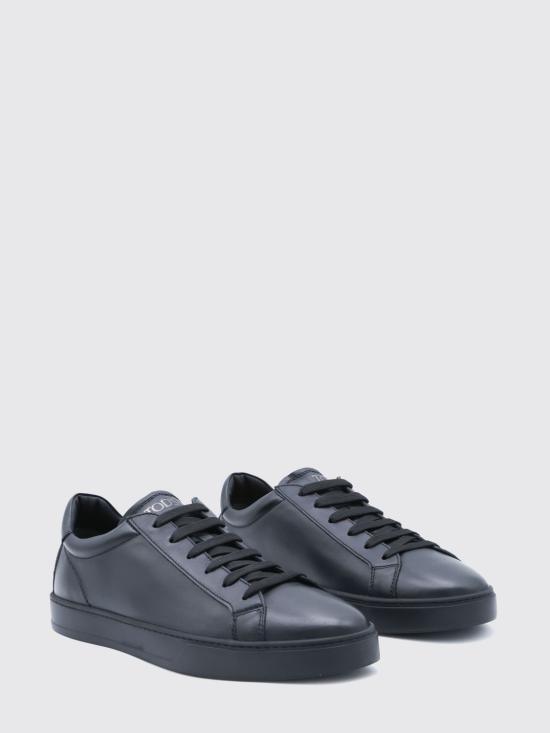 26FW 토즈 레더 스니커즈 XXM04L0HZ40JUS 9999 Black - TODS