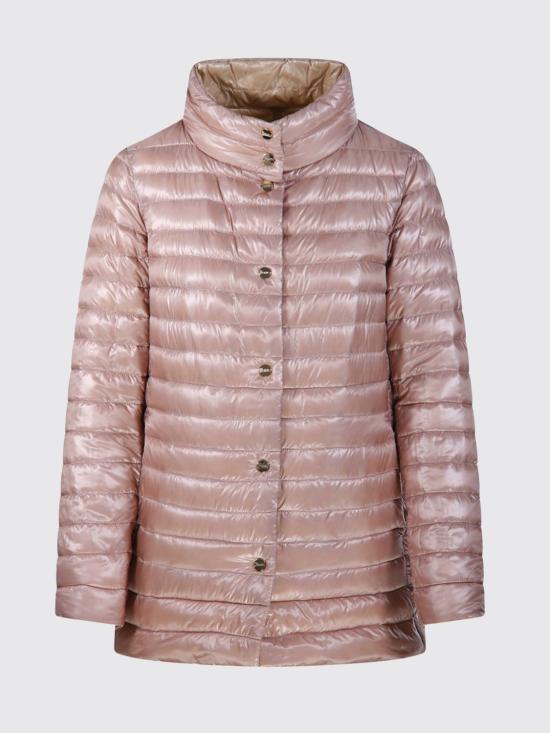 26SS 에르노 리버시블 나일론 울트라라이트 A-쉐입 자켓 PI1234D12017Z 4019 Pink - HERNO