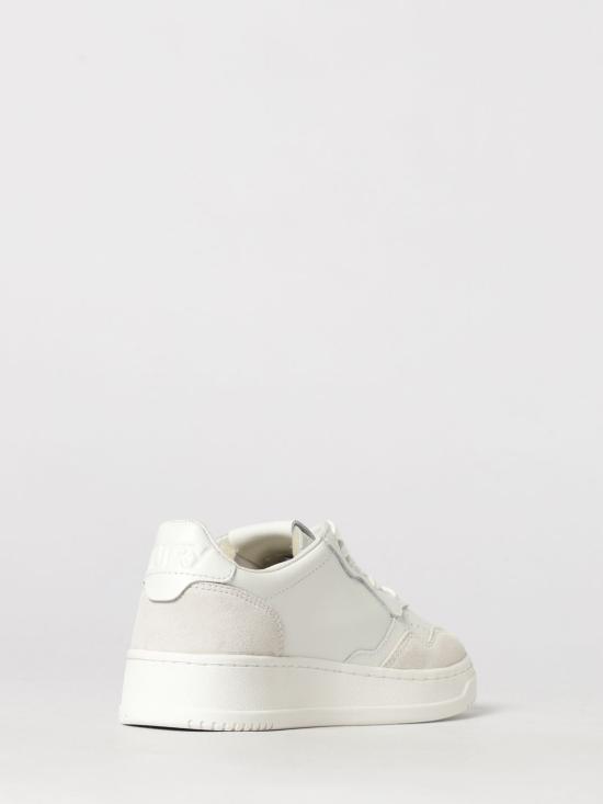 26FW 오트리 메달리스트 로우 레더 스니커즈 AULW LS30 White 2 - AUTRY