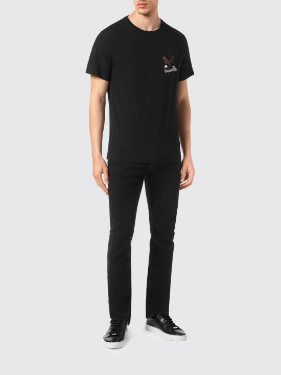 26SS 빌리어네어 반팔 티셔츠 RABCMTK6004BTE014N 02 Black - BILLIONAIRE