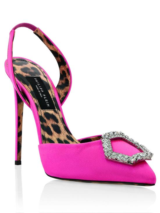26SS 필립 플레인 힐/펌프스 FAASWSD0399PXV001N 33 Fuchsia - PHILIPP PLEIN