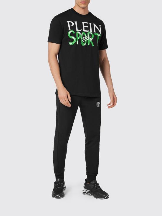 26SS 플레인스포츠 반팔 티셔츠 SADCMTK6914SJY001N 02 Black - PLEIN SPORT
