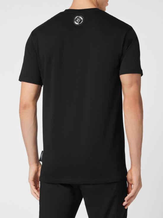 26SS 플레인스포츠 반팔 티셔츠 SADCMTK6914SJY001N 02 Black - PLEIN SPORT