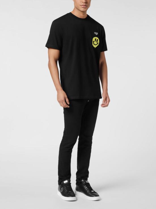 26SS 필립 플레인 반팔 티셔츠 UAECMTK8778PJY002N 02 Black - PHILIPP PLEIN