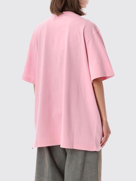 26FW 디 아티코 반팔 티셔츠 WCT00350JJJ025AA 315 Pink - THE ATTICO