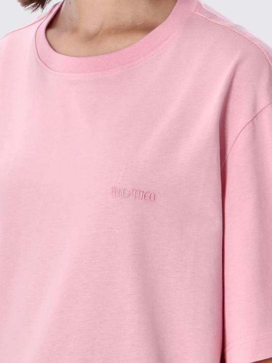 26FW 디 아티코 반팔 티셔츠 WCT00350JJJ025AA 315 Pink - THE ATTICO
