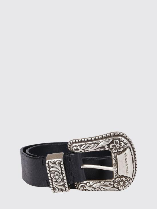 26FW 골든구스 레귤러 벨트 GWA00179A00013390100 Black - GOLDEN GOOSE