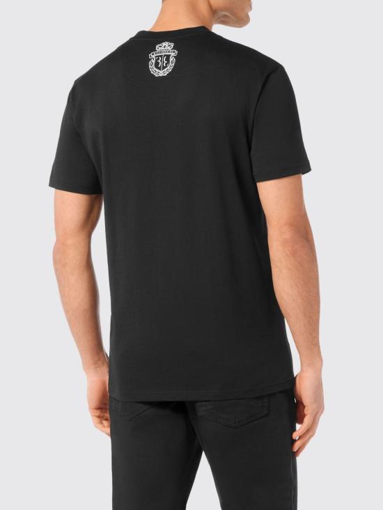 26SS 빌리어네어 반팔 티셔츠 DADCMTK8383BKN003N 02 Black - BILLIONAIRE