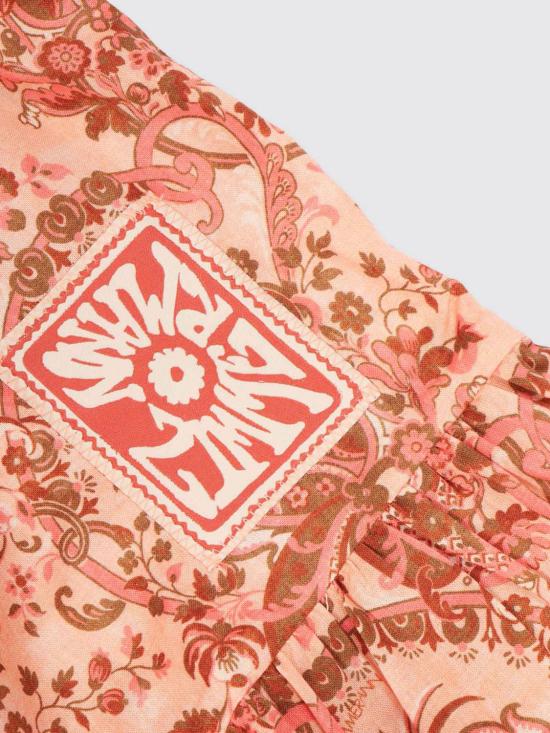 26SS [키즈] 짐머만 블라우스 7340TSS261 PPSFL Pink - ZIMMERMANN
