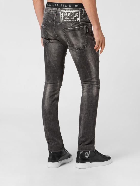 26SS 필립 플레인 데님 팬츠 LABCMDT2869PDE004N 72FL Grey - PHILIPP PLEIN