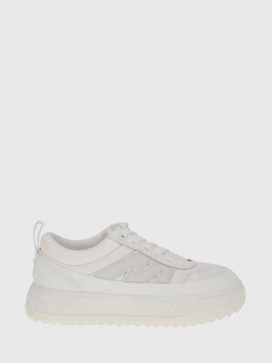 26FW 몽클레어 알티브 스웨이드 로우 스니커즈 L209B4M00150N0565 001 White