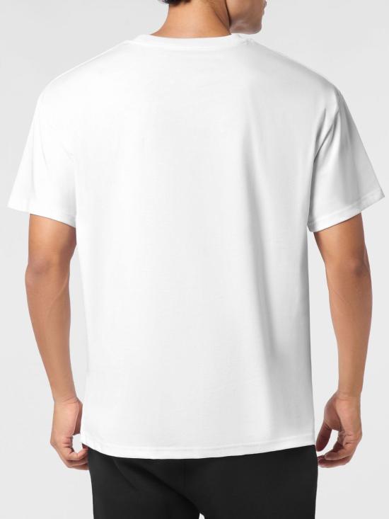 26SS 플레인스포츠 반팔 티셔츠 UAECMTK8577SJY001N 01 White - PLEIN SPORT