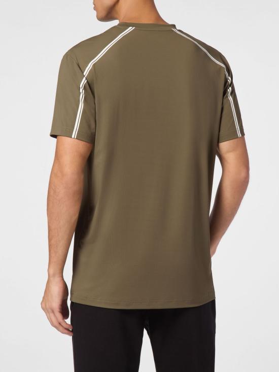 26SS 플레인스포츠 반팔 티셔츠 AADCMTK7954STE003N 65 Green - PLEIN SPORT